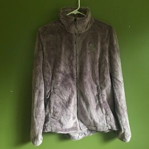 Purple North Face zip up